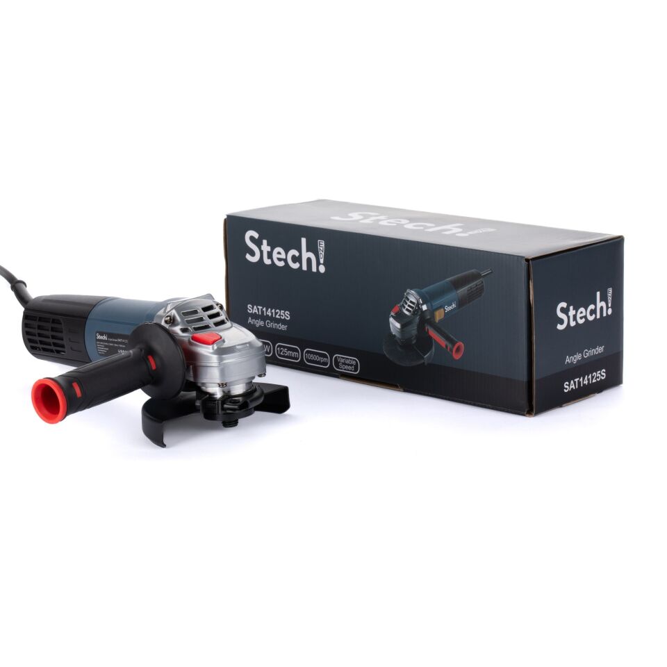 Stech-end Avuç Taşlama Devir Ayar.1400w Sat14125s