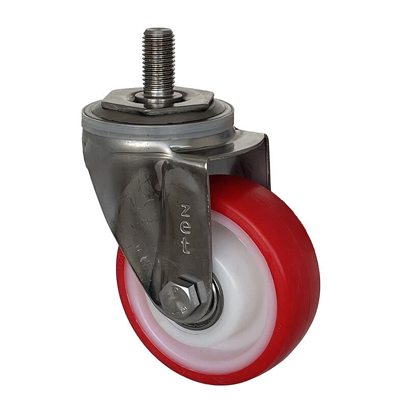 3001 PUR Paslanmaz Çelik (Inox) Teker 125*40 (İnox)