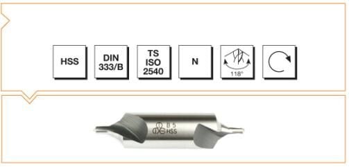 MTE Makina Takım HSS DIN 333 Punta Matkabı 4 mm B00010000400