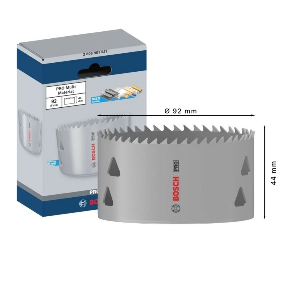 Bosch Pro Bi-metal Panç 92 Mm 2608901531