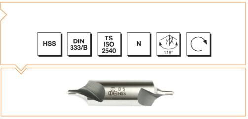 MTE Makina Takım HSS DIN 333 Punta Matkabı 5 mm B00010000500
