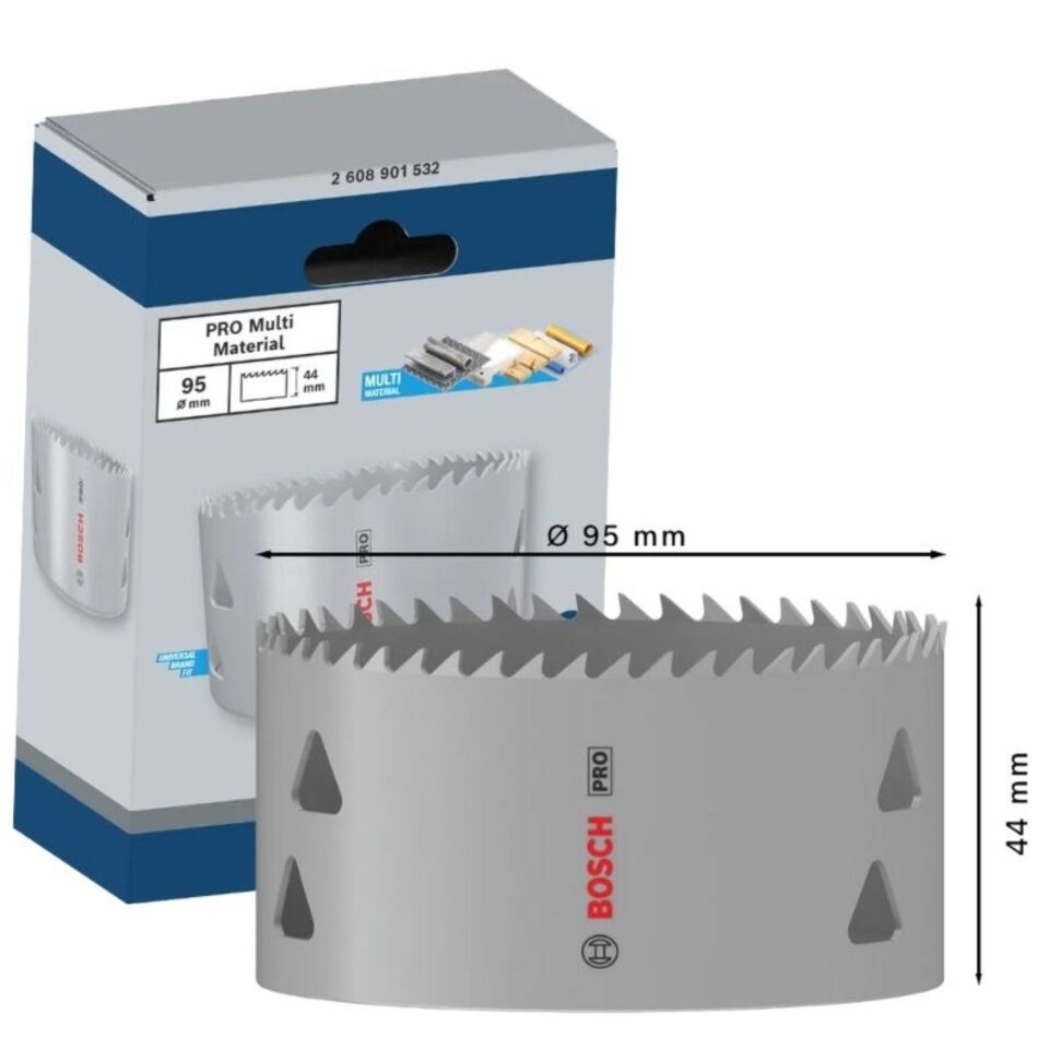 Bosch Pro Bi-metal Panç 95 Mm 2608901532