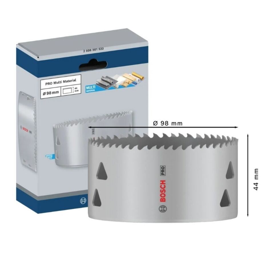 Bosch Pro Bi-metal Panç 98 Mm 2608901533