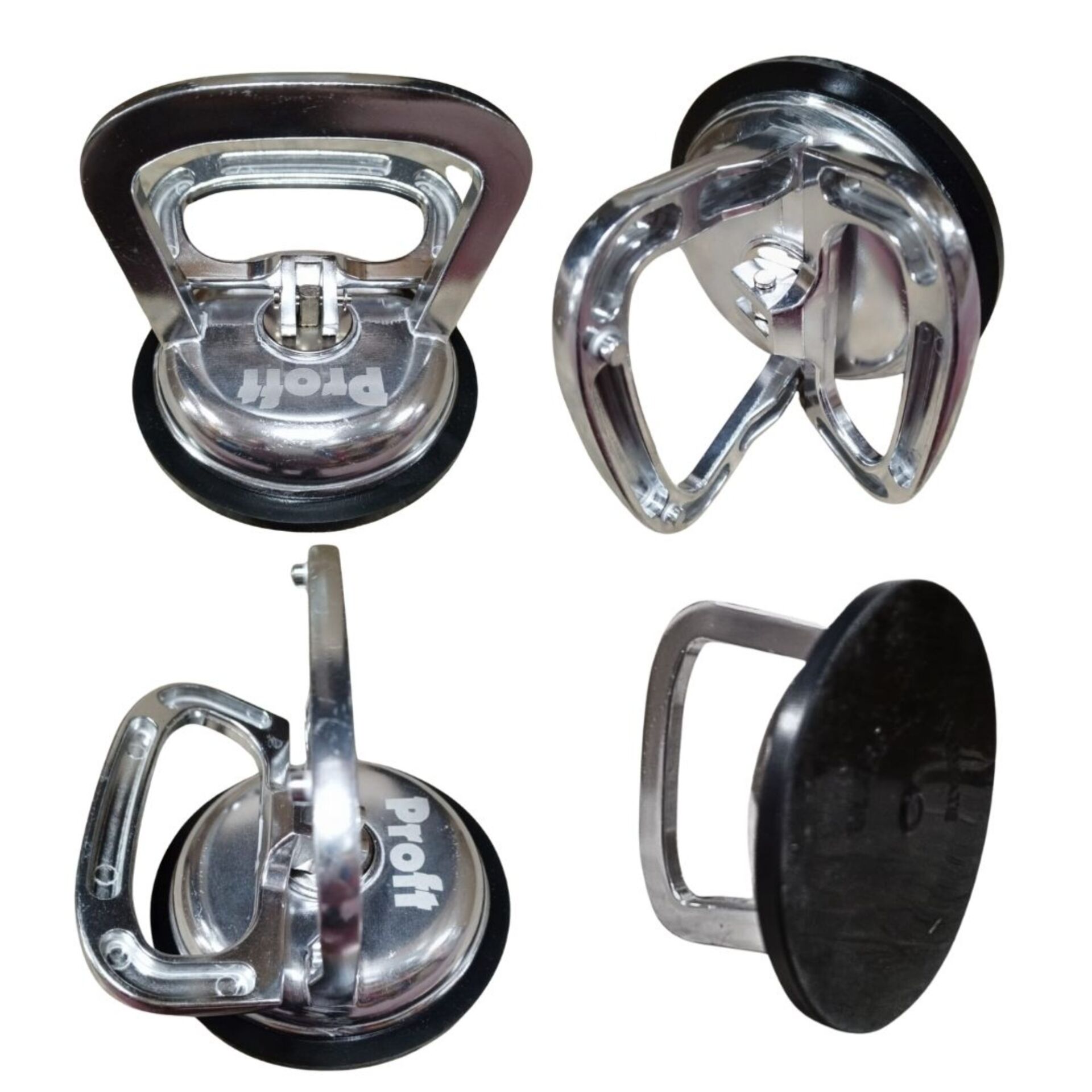 Proft Alüminyum Tekli Cam Vantuz 35-50 Kg 123 Mm