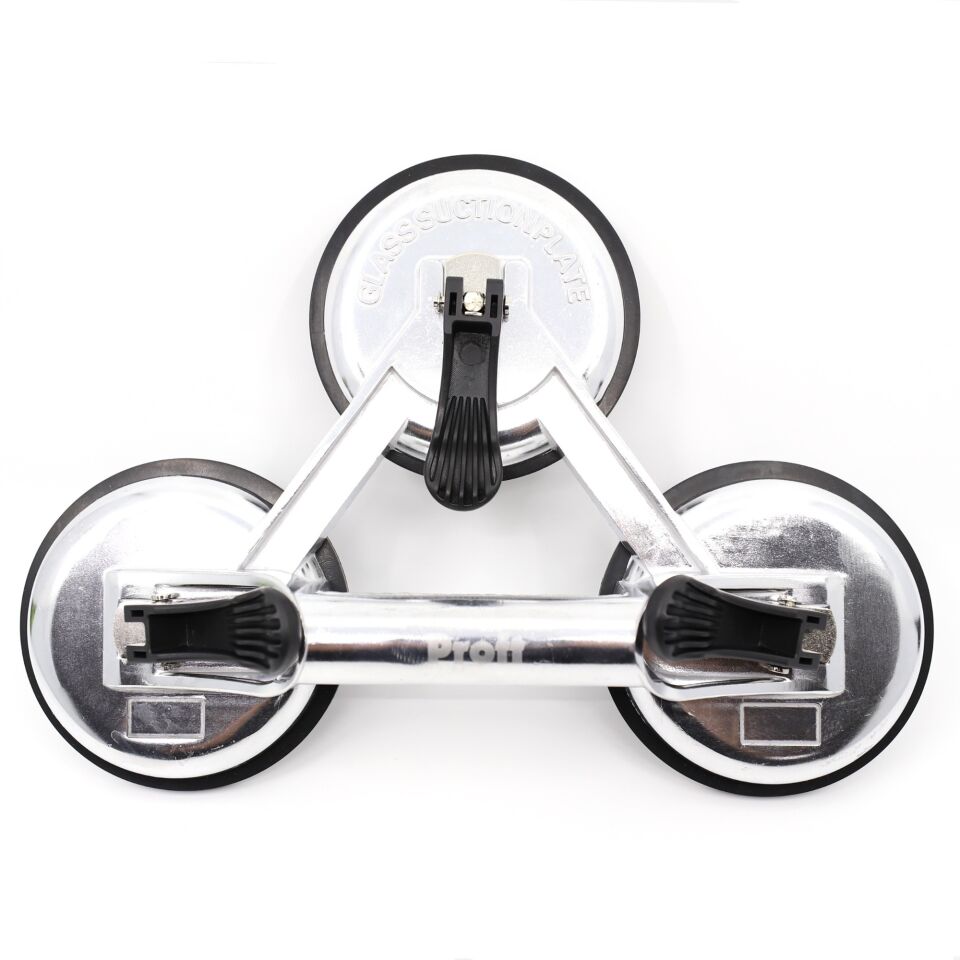 Proft Alüminyum Üçlü Cam Vantuz 120 Kg 118 Mm