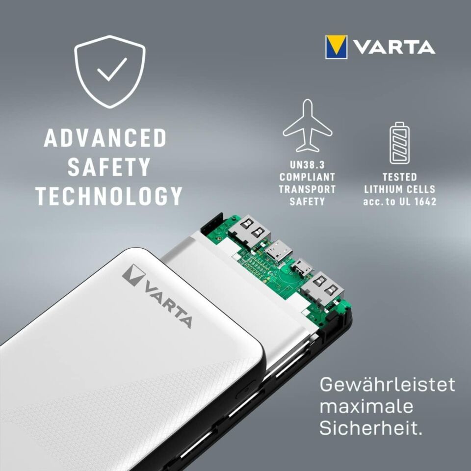 Varta Power Bank Energy 20000 Mah (57978-101-111)