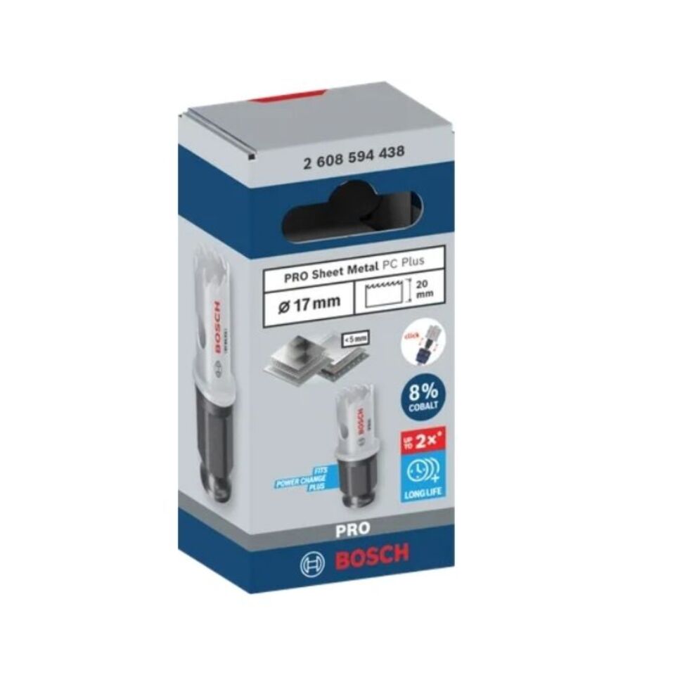 Bosch Pro Sheet Metal Paslanmaz Panç 17 2608594438