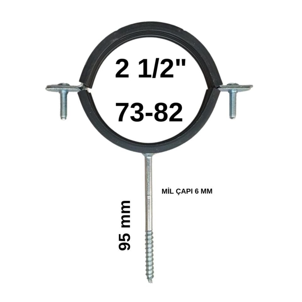 Erbi Uzun Trifonlu Kelepçe 2 1/2''