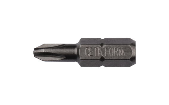 Ceta Form 1/4'' Yıldız Bits Uç (Düşük Çap) PH2 x 25 mm - CB/262