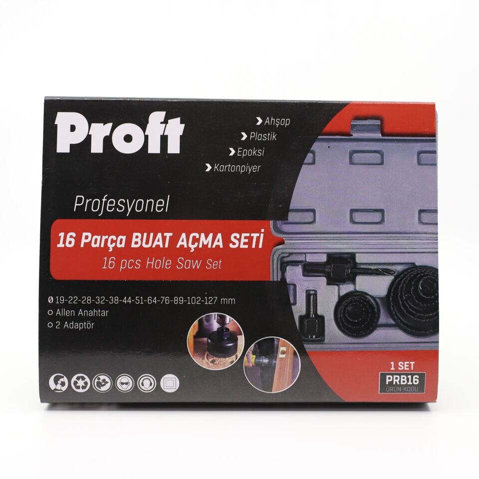 Proft Buat Panç Seti 16lı