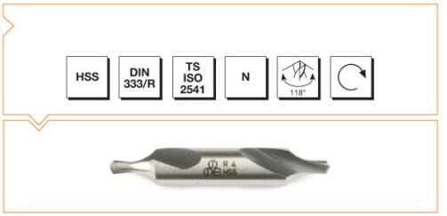 MTE Makina Takım HSS DIN 333 Punta Matkabı 4 mm B00010020400