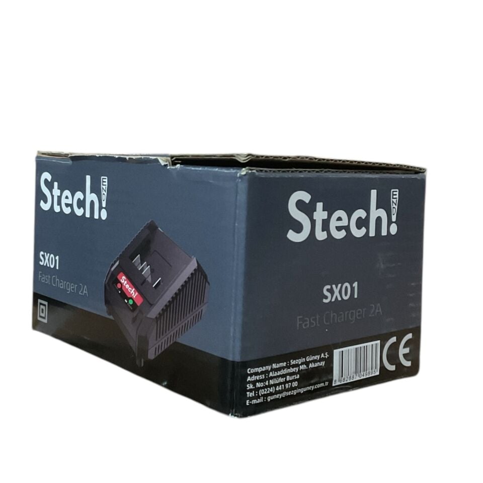 Stech-end Hızlı Şarj Cihazı 20v Sx01