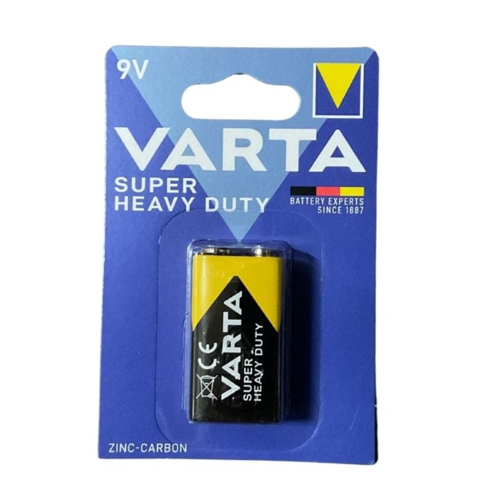Varta S.life 9 V Çinko Pil 2022 (pk 1 Li) 556434
