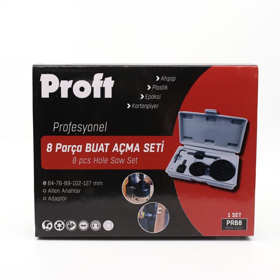 Proft Buat Panç Seti 8li