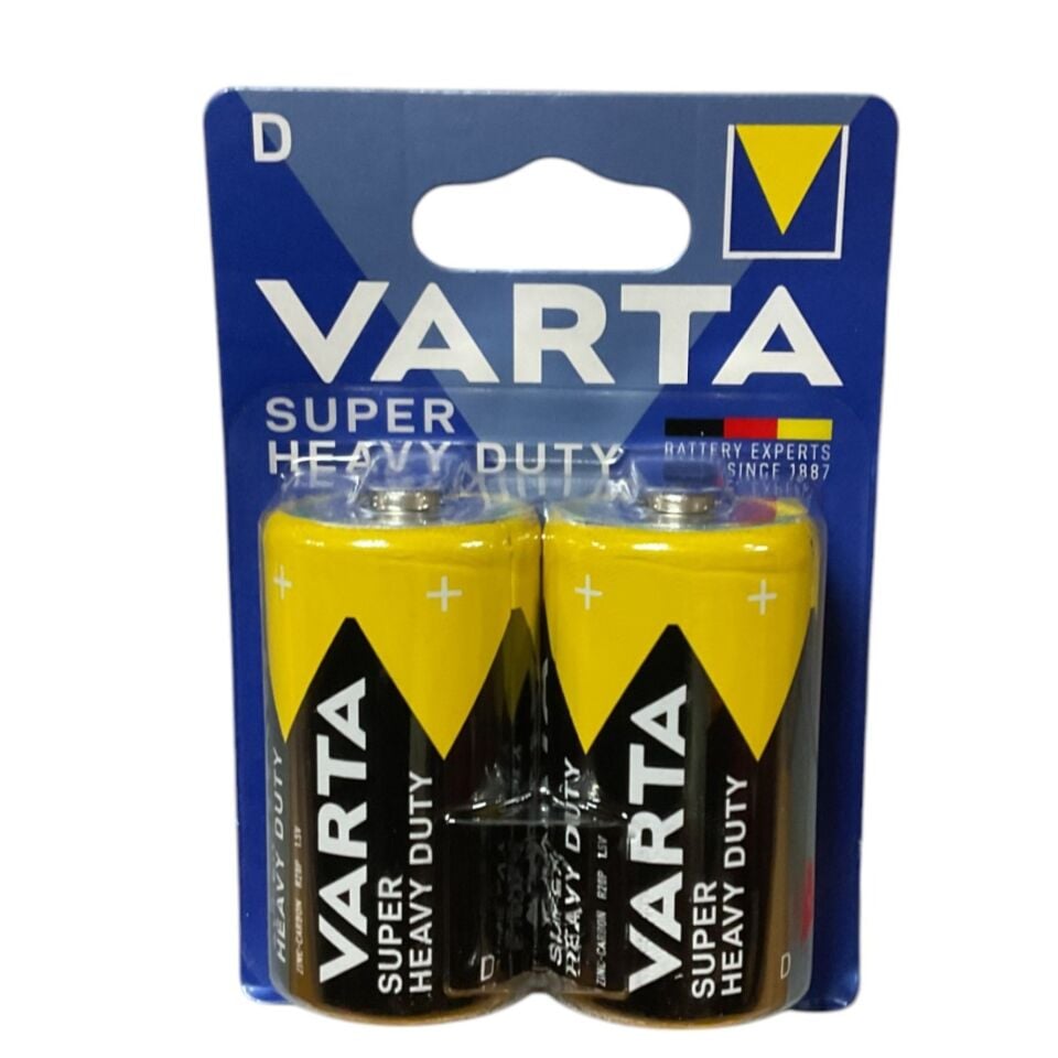Varta S.life Çinko Büyük Pil 2020 (pk 2 Li) 556342