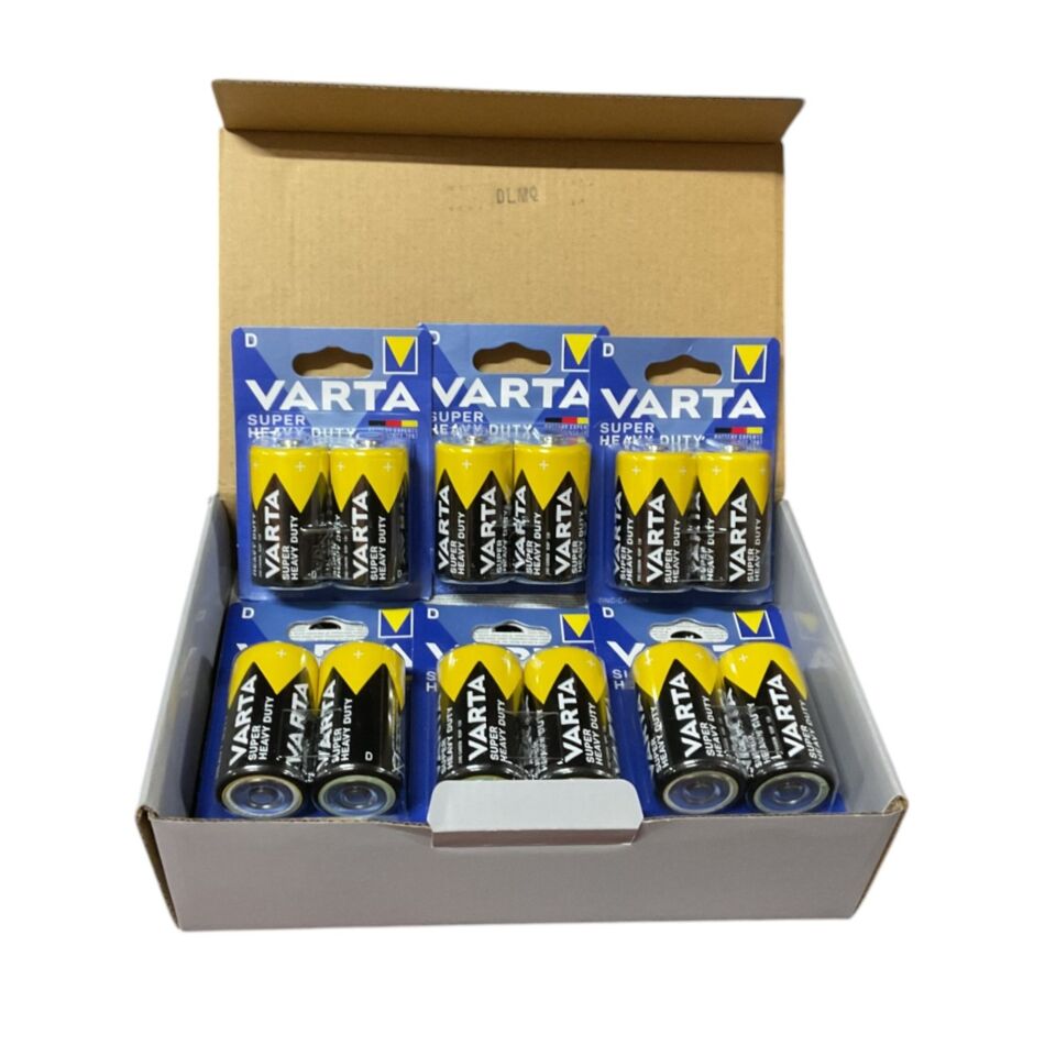 Varta S.life Çinko Büyük Pil 2020 (pk 2 Li) 556342