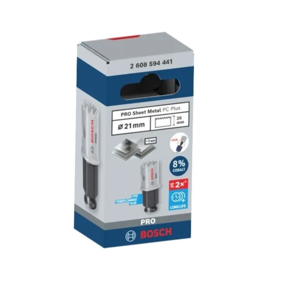 Bosch Pro Sheet Metal Paslanmaz Panç 21 2608594441