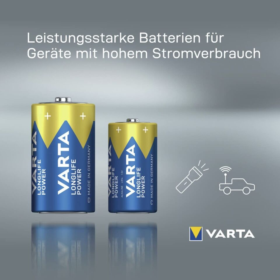 Varta S.life Çinko Büyük Pil 6342 (pk 2 Li) 556540