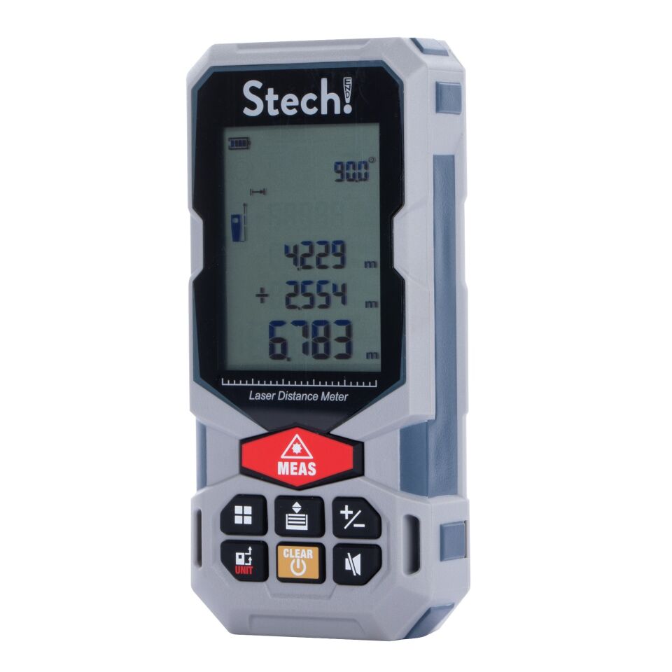 Stech-end Lazer Metre Kırmızı Işık 60 Mt Slm60