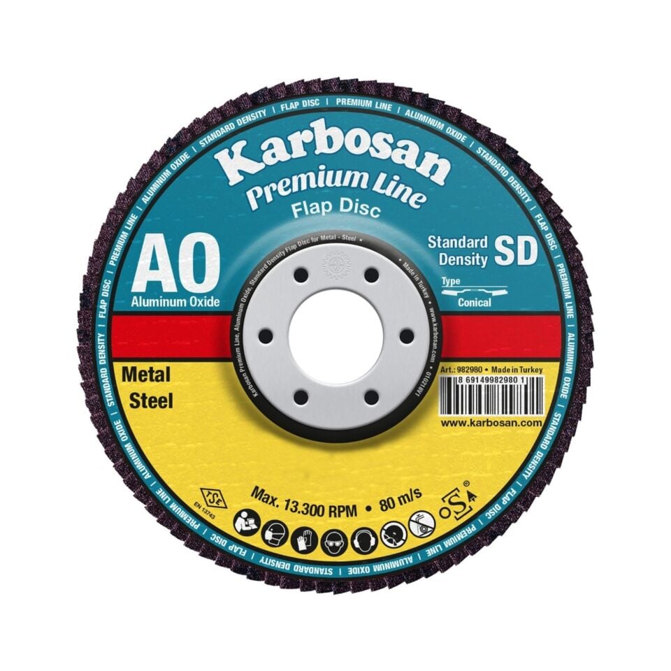 Karbosan Flap Ao Kırmızı 180x22 60 Kum (983220)