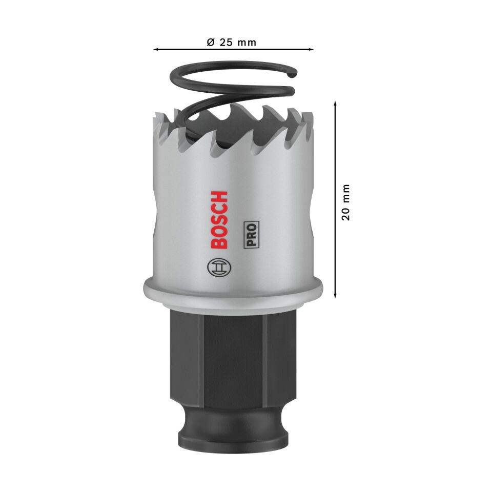 Bosch Pro Sheet Metal Paslanmaz Panç 25 2608594443