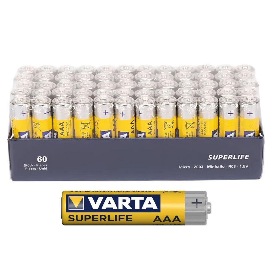 Varta S.life Çinko İnce Pil 5586 (pk 2 Li) 745593