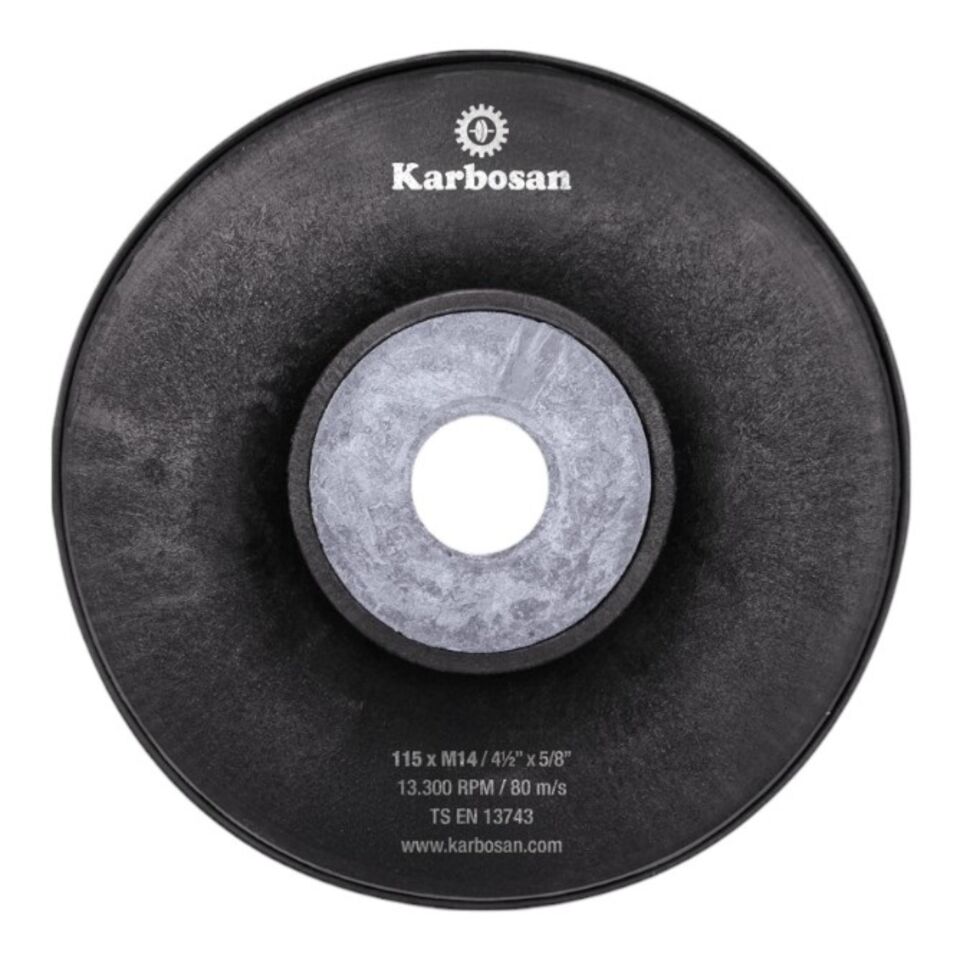 Karbosan Grıtex Fiber Disk Tabanlık 115 Mm