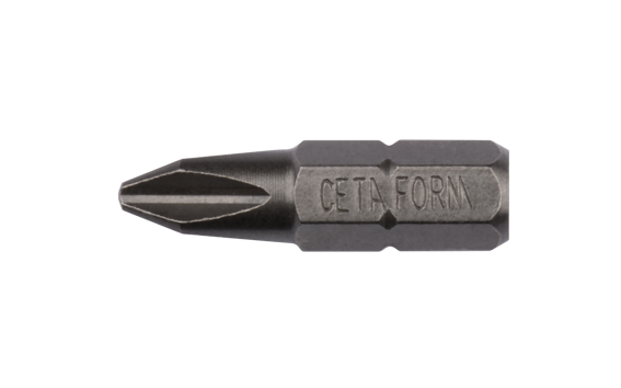 Ceta Form 1/4'' Yıldız Bits Uç (50'li Paket) PH1 x 25 mm - CB/251B