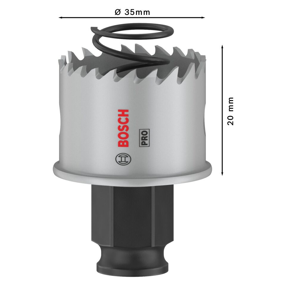 Bosch Pro Sheet Metal Paslanmaz Panç 35 2608594449