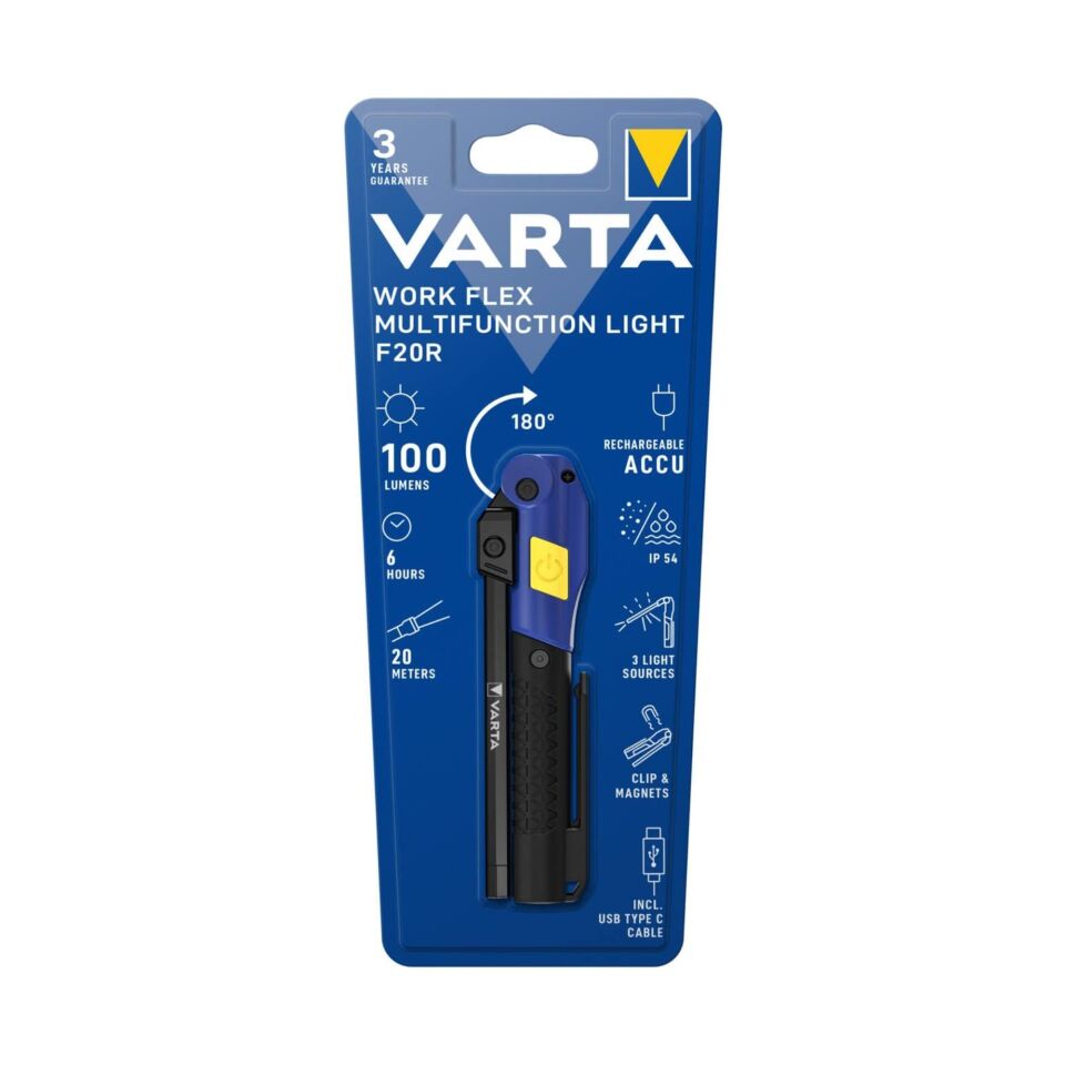 Varta Work Flex Multıfunctıon Fener F20r (18649)