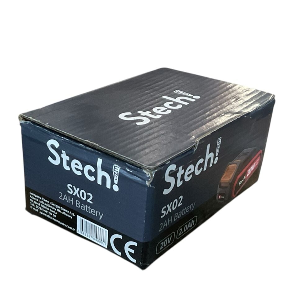 Stech-end Yedek Akü 2.0 Ah 20v Sx02
