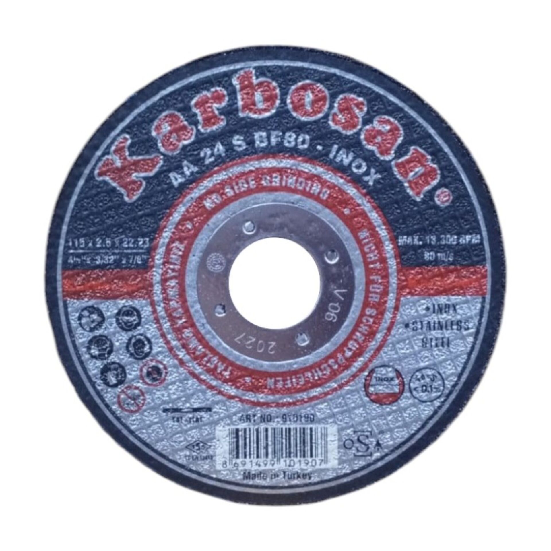 Karbosan İnox Thınlıne Kesici 115x1.0x22 (910380)