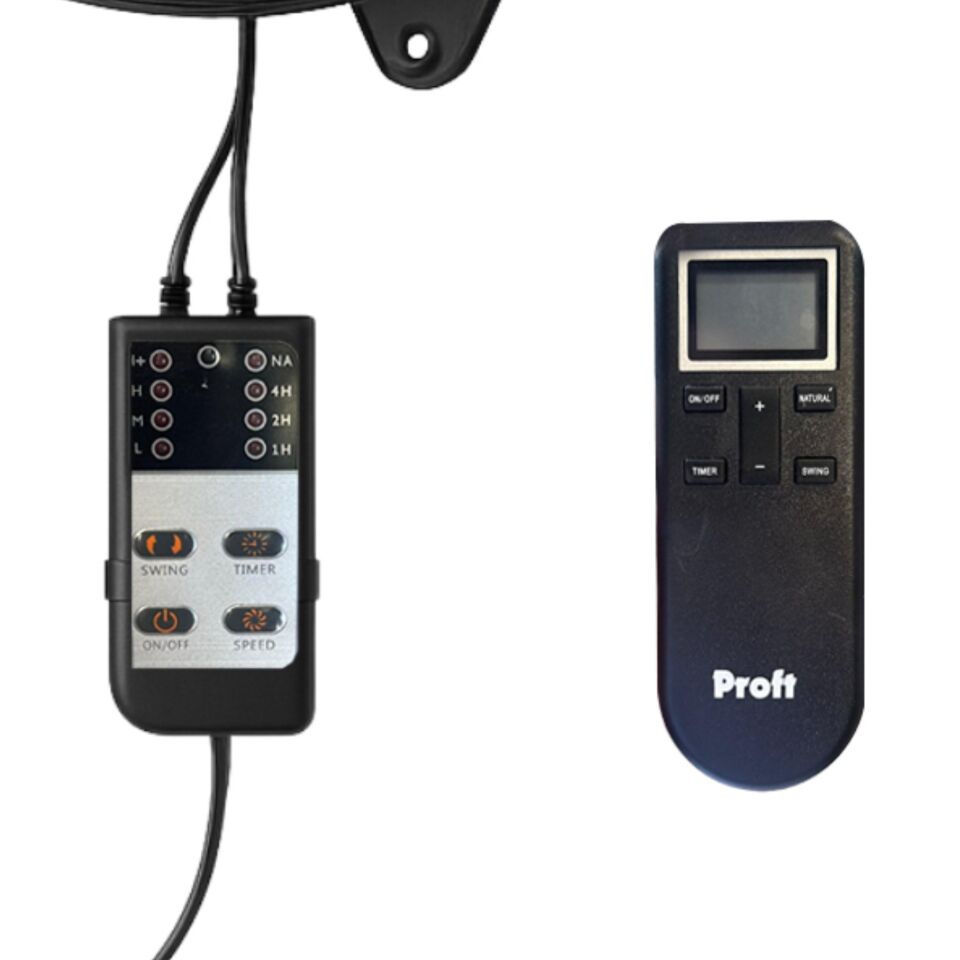 Proft Duvar Vantilatör Sarkıt Kumandalı Flw-750hrı