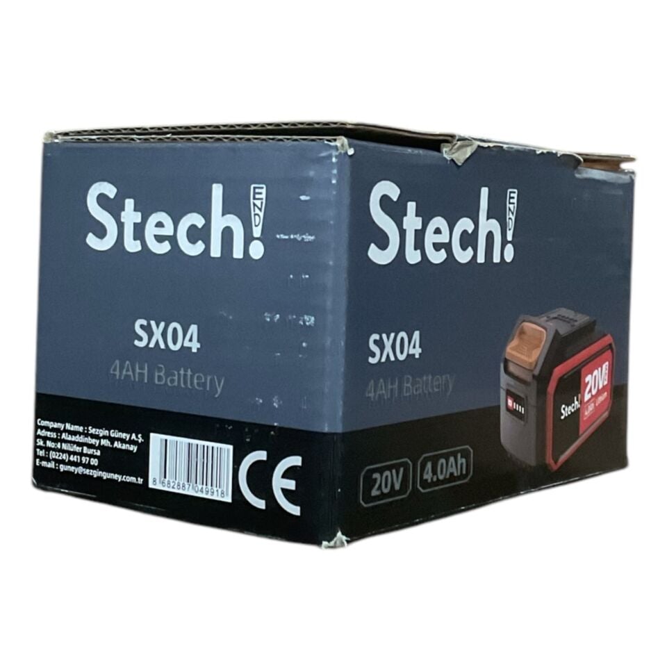 Stech-end Yedek Akü 4.0 Ah 20v Sx04