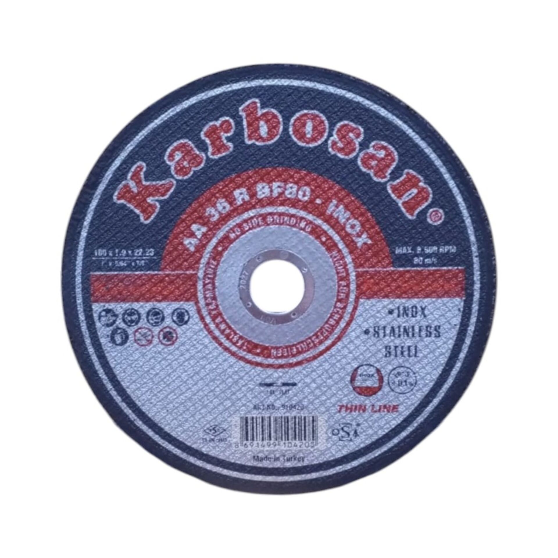 Karbosan İnox Thınlıne Kesici 180x1.9x22 (910420)