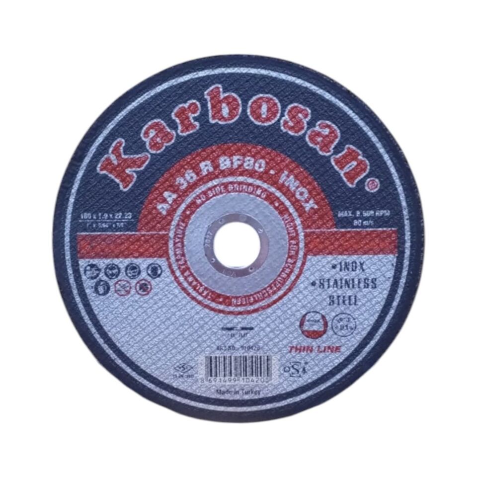 Karbosan İnox Thınlıne Kesici 180x1.9x22 (910420)