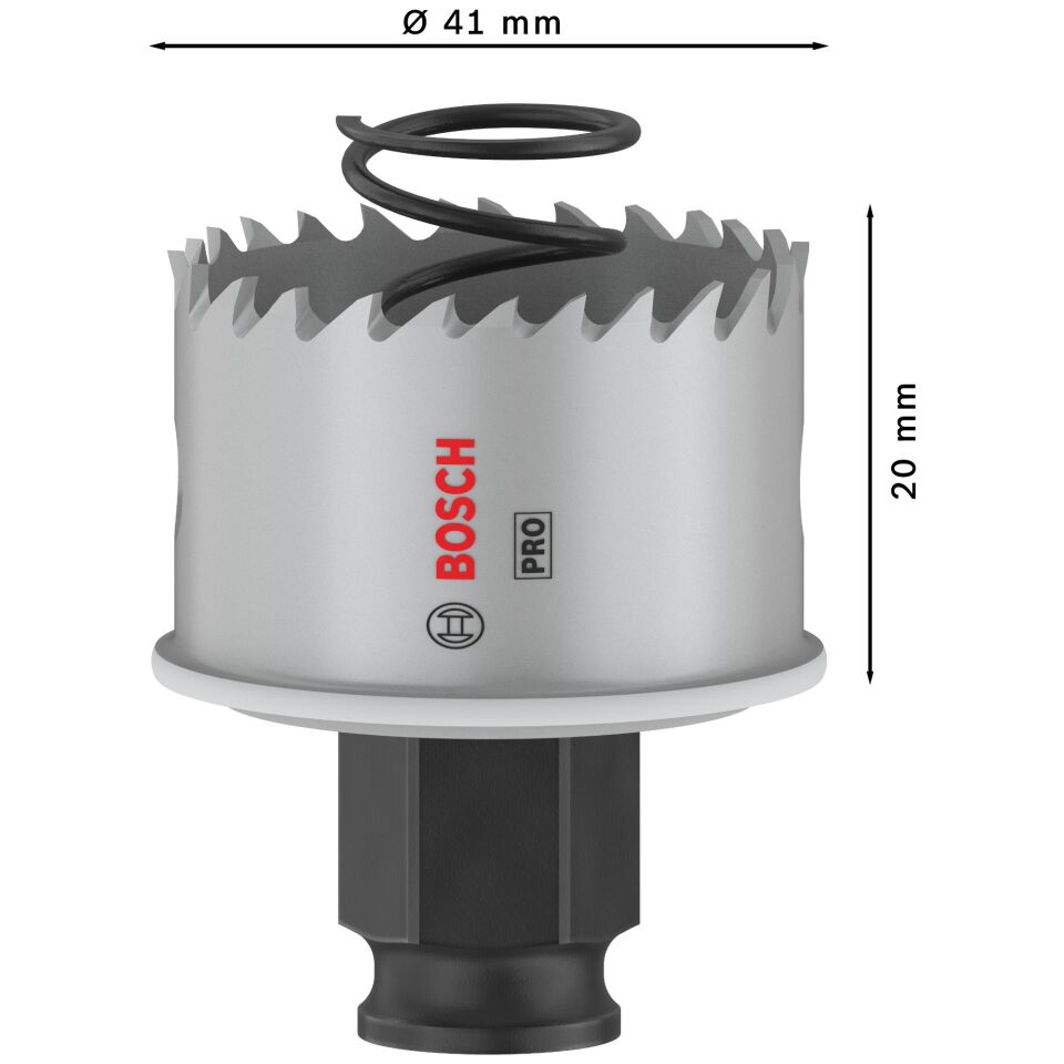 Bosch Pro Sheet Metal Paslanmaz Panç 41 2608594452