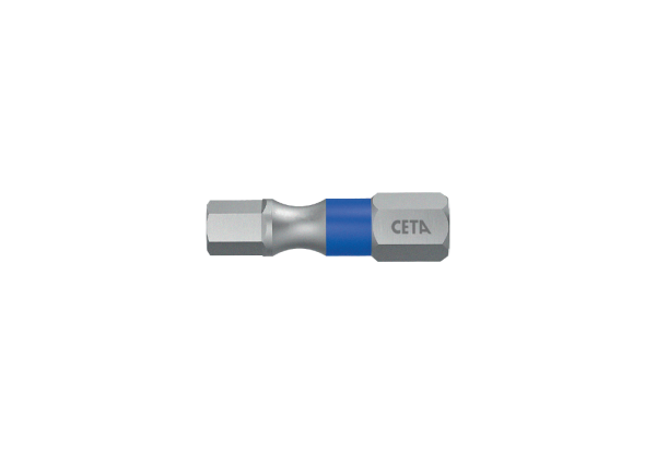 Ceta Form 1/4'' Allen Bits Uç (Renk Kodlu) 5 x 25 mm - CB/1850TC