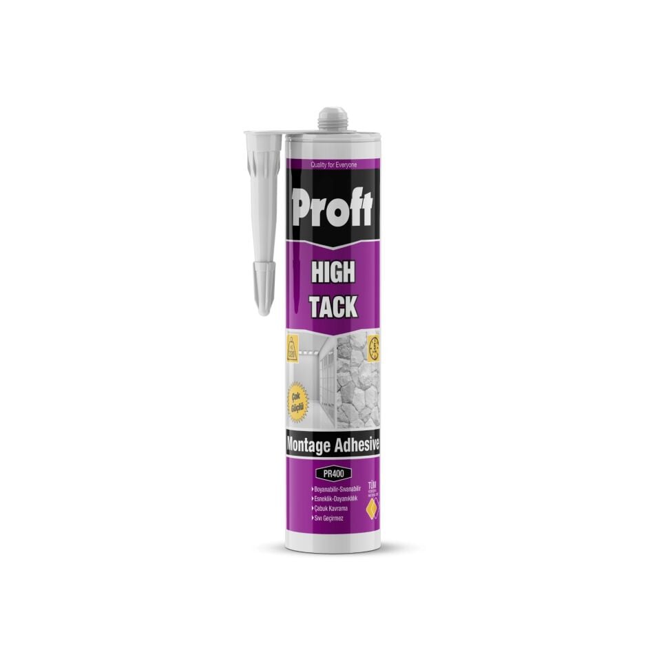 Proft Hıgh Tack Korniş Yapıştırıcı (pr400) 290 Ml