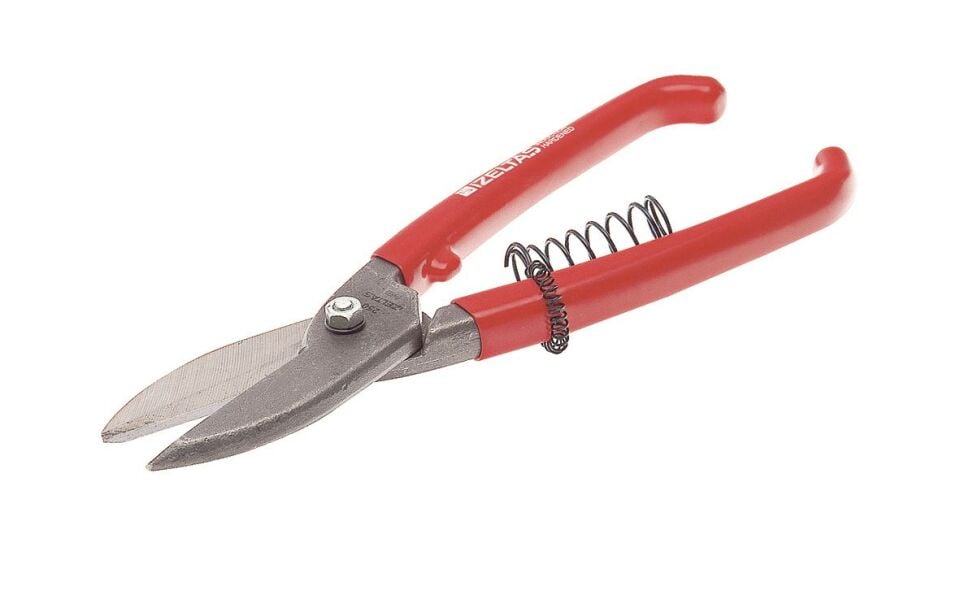 İzeltaş 250 mm Tenekeci Makası Yaylı - 6821270250