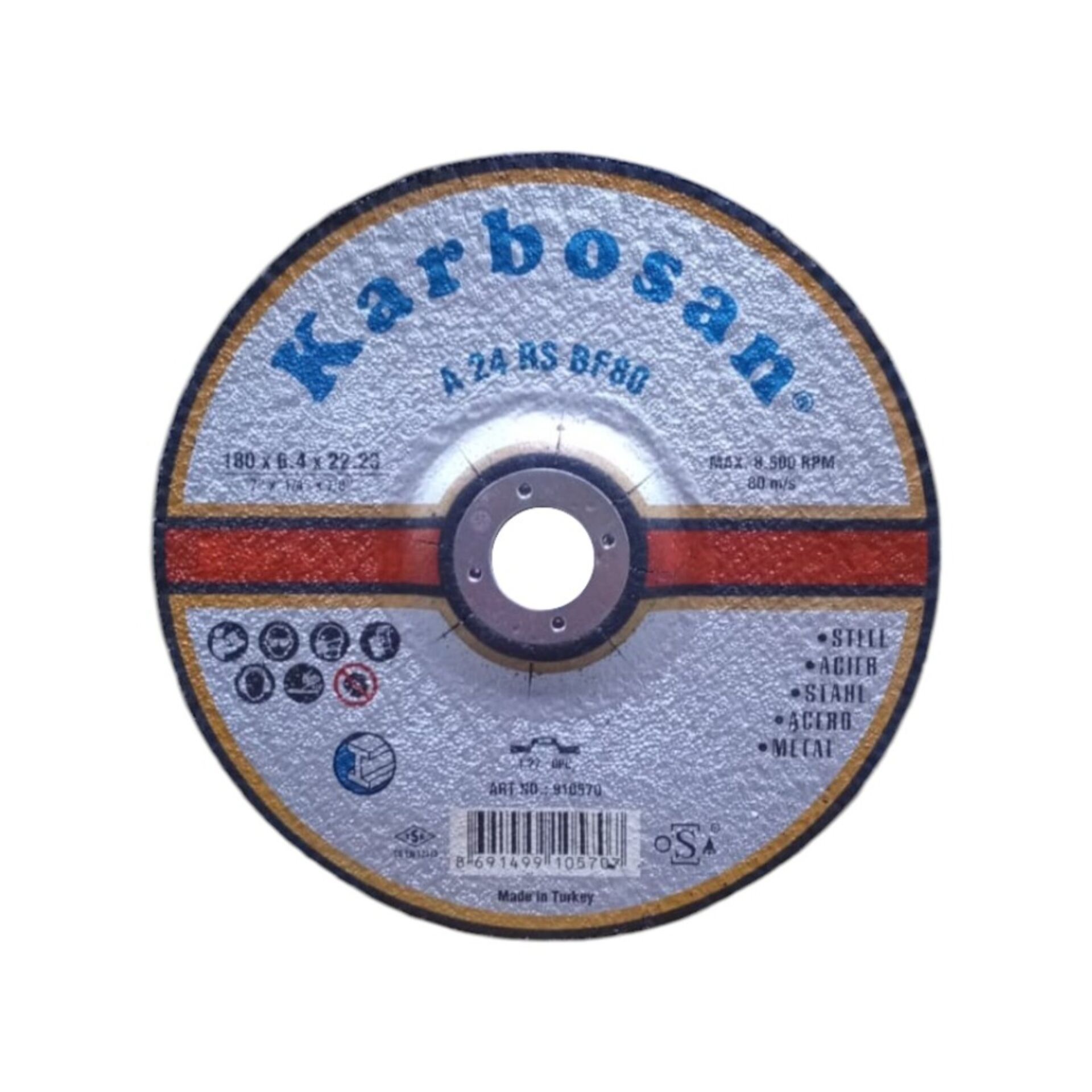 Karbosan Nk Flex Taşlama 180x6.4x22 (910570)