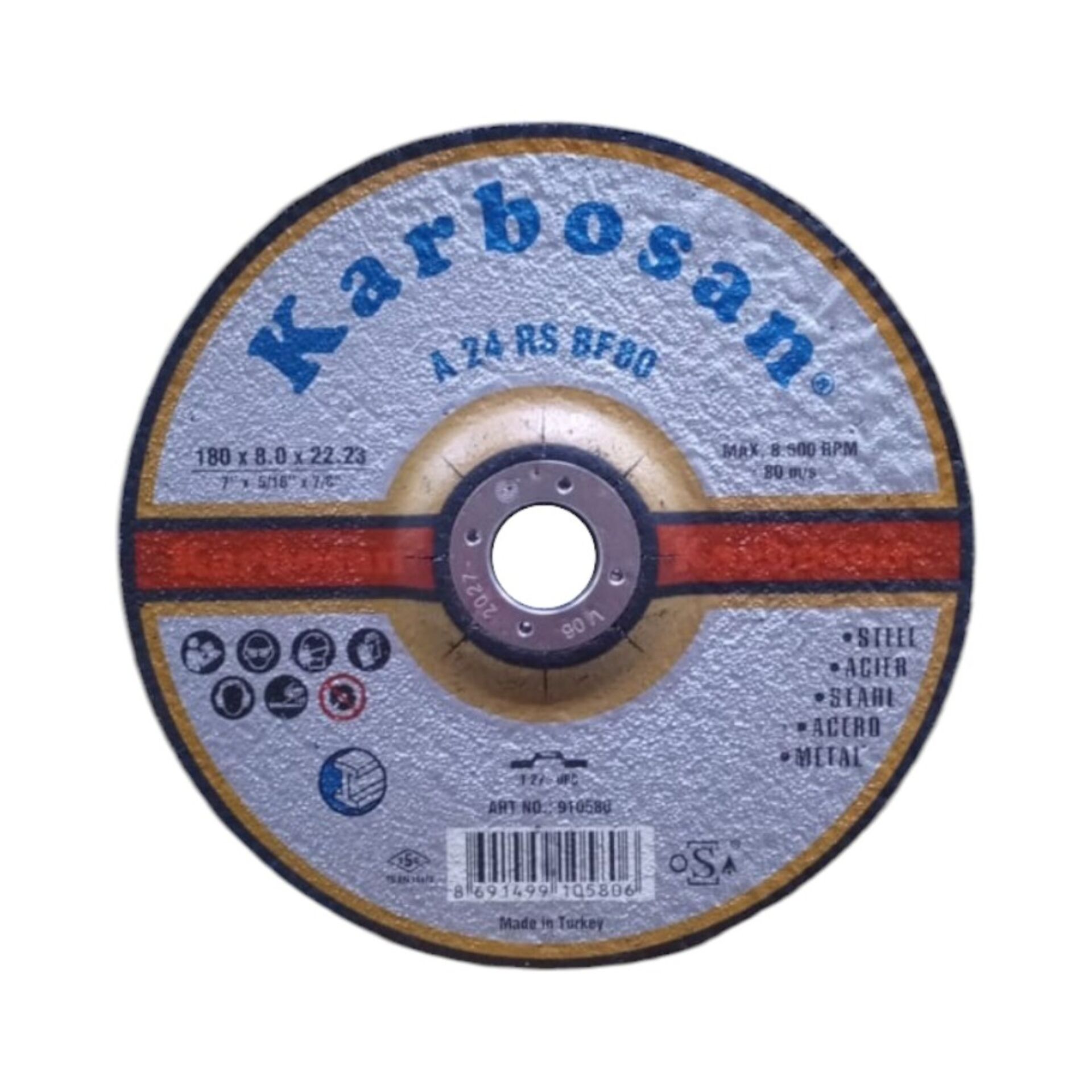 Karbosan Nk Flex Taşlama 180x8.0x22 (910580)