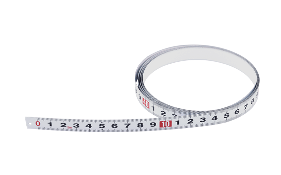 Ceta Form Arkası Yapışkanlı Metre Şeridi - 2m x 13mm - P05-AD2