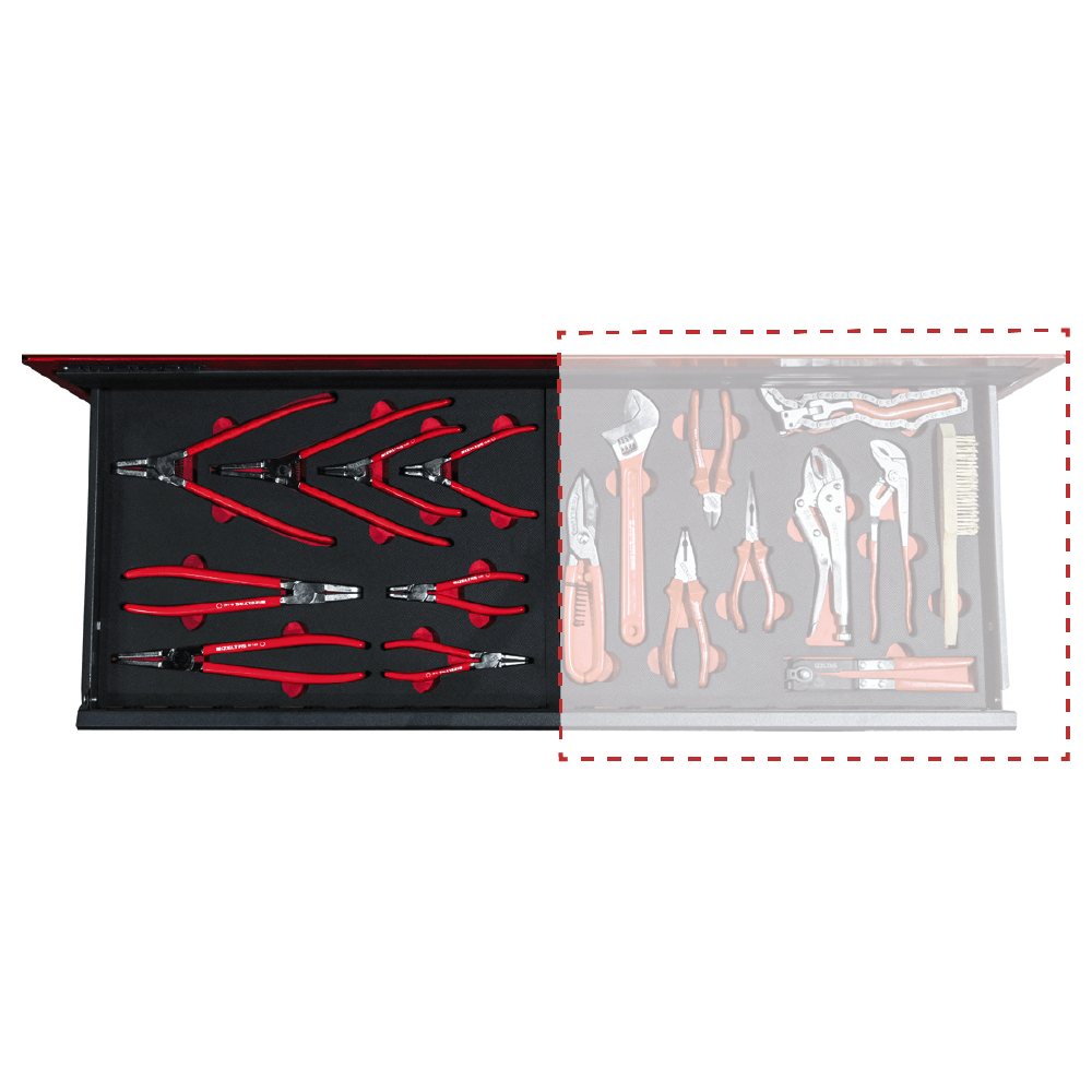 İzeltaş Grand Master Dolap Sol  3. Çekmece İçi 8 Parça - 13000005594