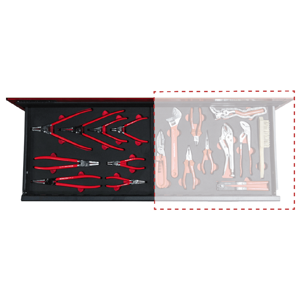 İzeltaş Grand Master Dolap Sol  3. Çekmece İçi 8 Parça - 13000005594