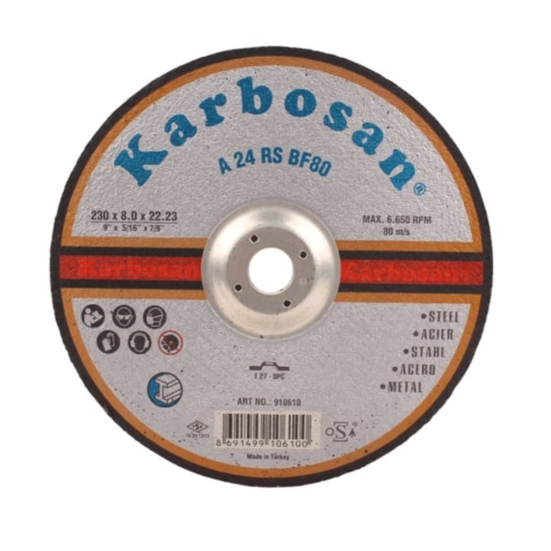 Karbosan Nk Flex Taşlama 230x8.0x22 (910610)
