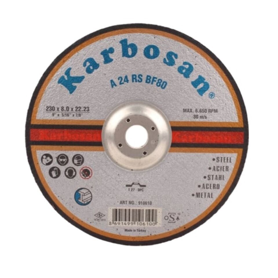 Karbosan Nk Flex Taşlama 230x8.0x22 (910610)