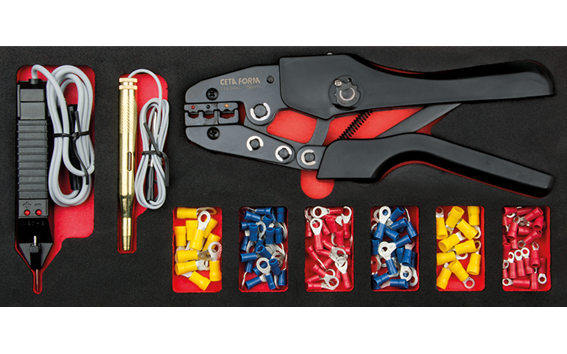 Ceta Form 9 Parça Oto Elektrikçi Seti (EVA'lı) - N43-E09