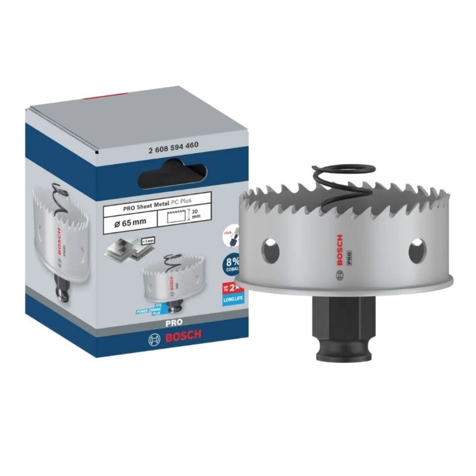Bosch Pro Sheet Metal Paslanmaz Panç 65 2608594460