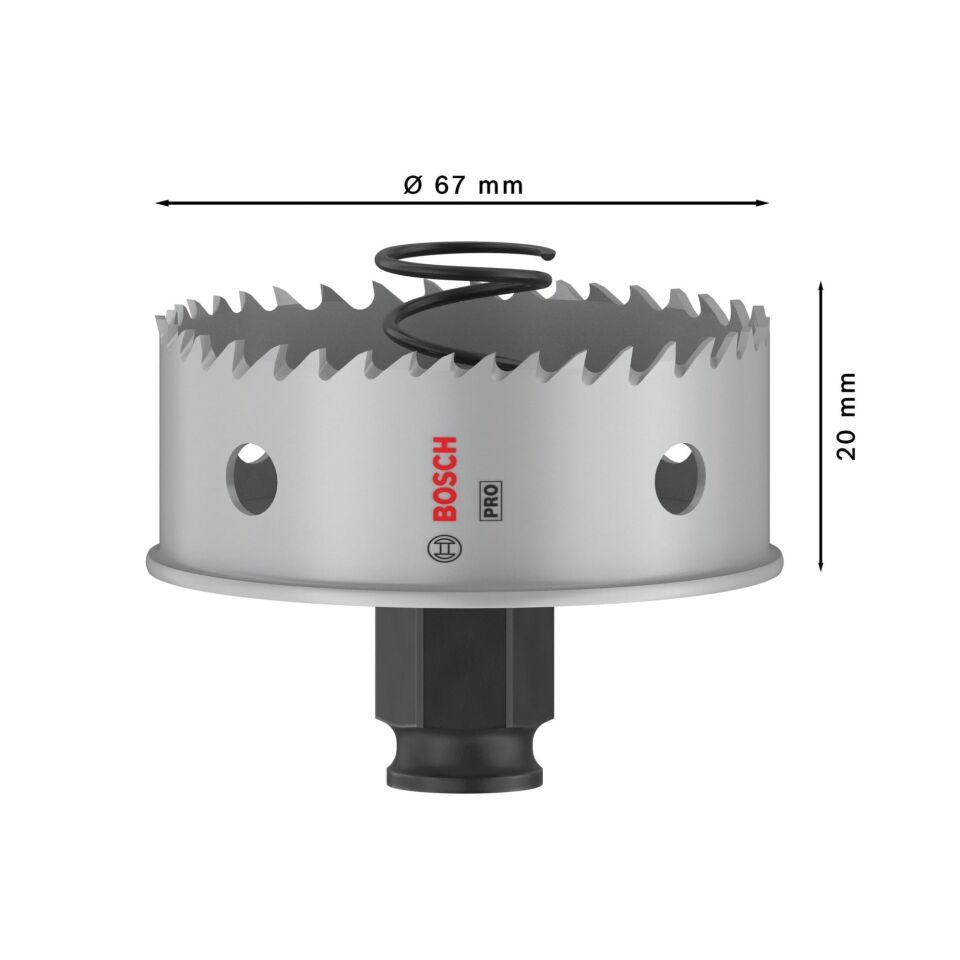 Bosch Pro Sheet Metal Paslanmaz Panç 67 2608594461